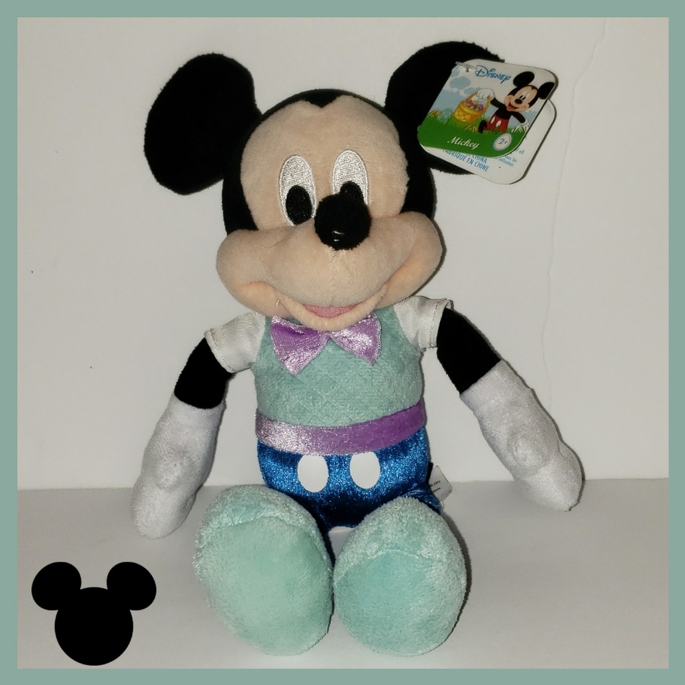 NWT Mickey Mouse Stuffed Animal Easter Edition